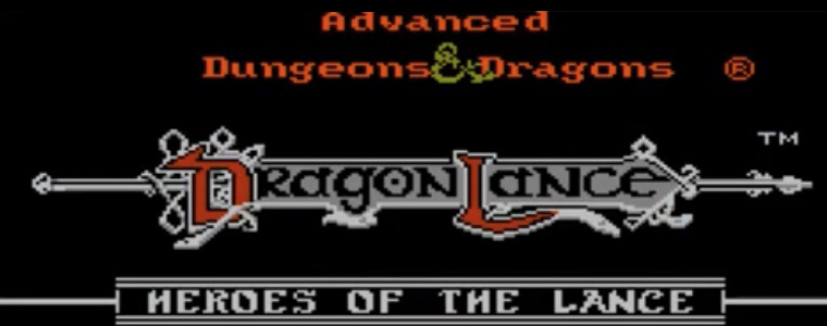 アドバンスト・ダンジョンズ&ドラゴンズ(AD&D) ヒーロー・オブ・ランス レトロゲーム